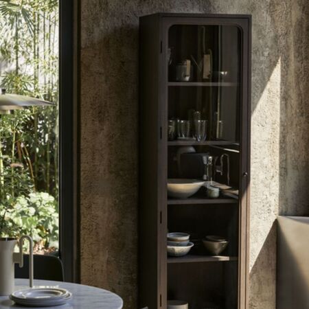 &Tradition Vitrine Trace SC88 & SC87 von &Tradition Eiche Dunkel Gebeizt, B: 50 cm-2