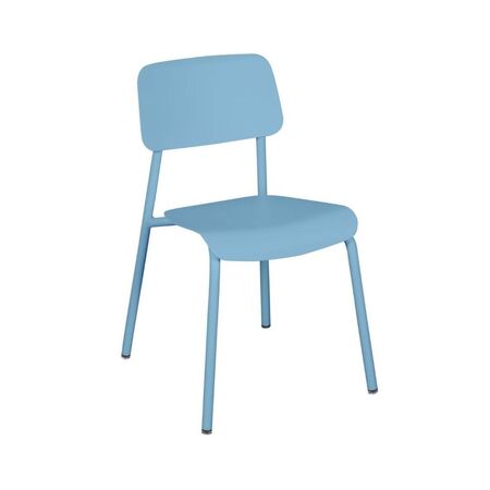 Fermob Studie Stuhl Maya Blau, Ohne Armlehnen