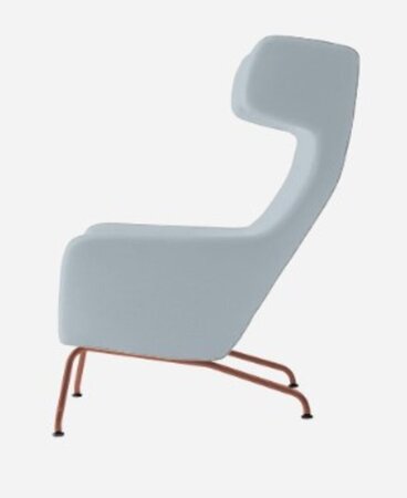 Softline Havana Ohrensessel - Felt Melange - 641 Light Blue