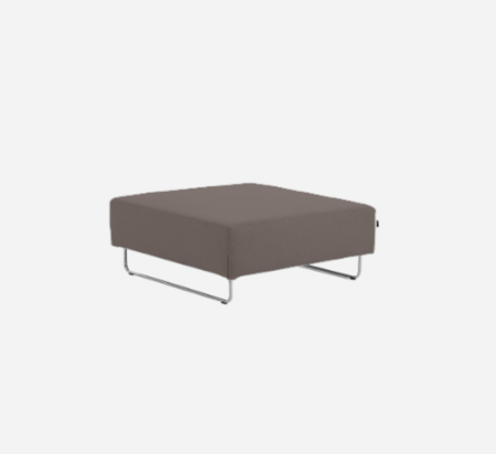 Softline Ohio Hocker/Ottomane-Felt Melange - 635 Brown