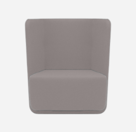 Softline Basket Sessel mit niedrigem Rücken - Vision - 395 Violet