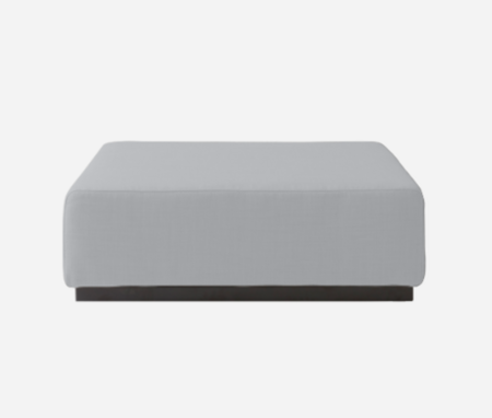Softline Nevada Hocker / Ottomane-Felt Melange - 612 Light Grey