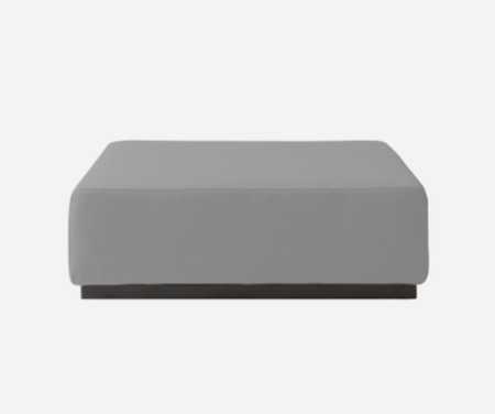 Softline Nevada Hocker / Ottomane-Felt Melange - 620 Stone Grey