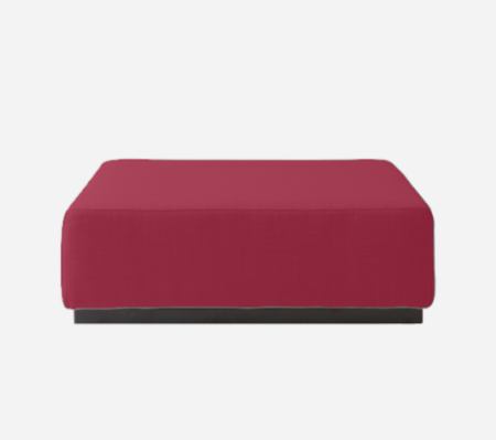 Softline Nevada Hocker / Ottomane-Felt - 622 Rust Red
