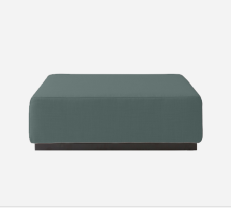 Softline Nevada Hocker / Ottomane-Felt Melange - 293 Grey Green