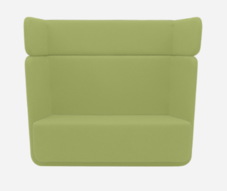Softline Basket Sofa - Felt - 579 Green