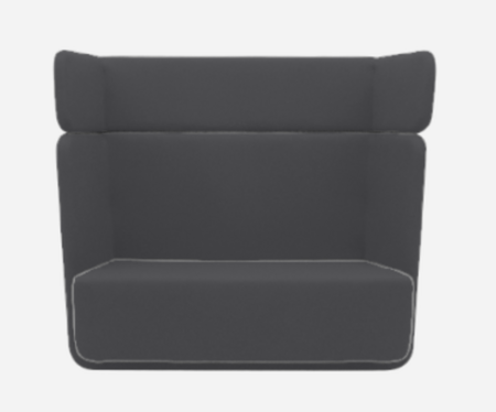 Softline Basket Sofa - Vision - 449 Anthracite