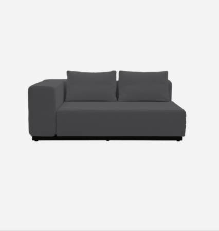 Softline Nevada Sofa / Sofaelement-Felt Melange - 610 Anthracite