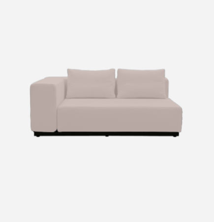 Softline Nevada Sofa / Sofaelement-Felt Melange - 642 Lilac
