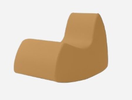 Softline Grand Prix Schaukelsessel - Felt Melange - 296 Ochre