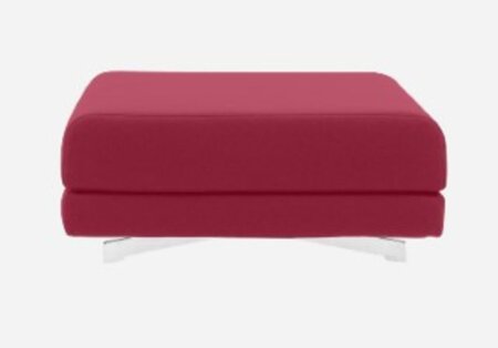 Softline Max Hocker/Einzelbett-Felt - 622 Rust Red