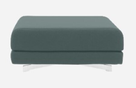 Softline Max Hocker/Einzelbett-Felt Melange - 293 Grey Green