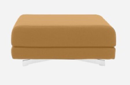 Softline Max Hocker/Einzelbett-Felt Melange - 296 Ochre