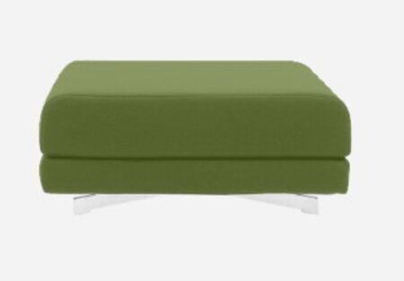 Softline Max Hocker/Einzelbett-Felt Melange - 855 Olive