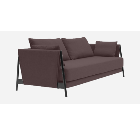 Softline Madison Schlafsofa-Remix 662 Purple-Black