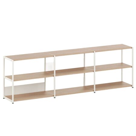 TIPTOE Regal Unit 2 240 cm von Tiptoe 0 Schubladen / Türen, H: 75 cm, Cream White
