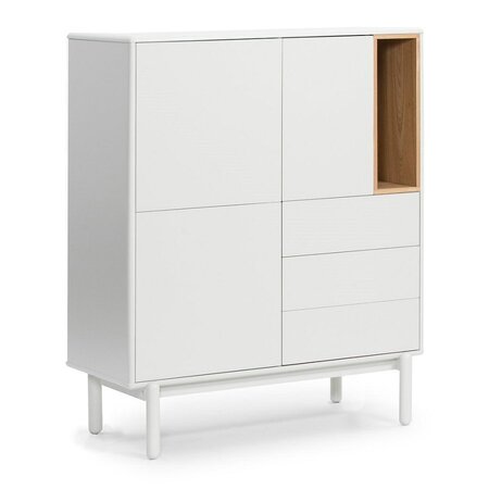 Teulat Cabinet Corvo 100Cm - Creamy White