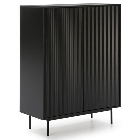 Teulat Cabinet Sierra 95X120Cm - Matt Black