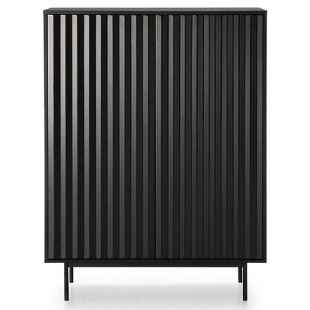 Teulat Cabinet Sierra 95X120Cm - Matt Black
