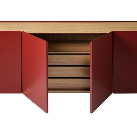 Teulat Arista Sideboard 165cm -Red