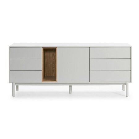 Teulat Chest Of Drawers Corvo 180Cm - Creamy White