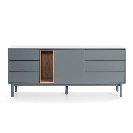 Teulat Chest Of Drawers Corvo 180Cm - Grey