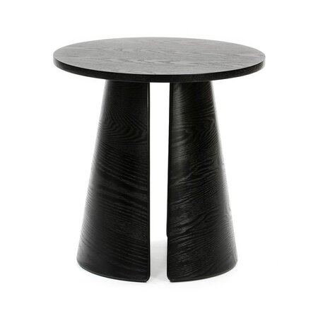 Teulat Side Table Cep Ø50Cm - Black