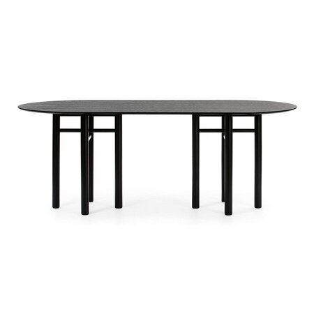 Teulat Dining Table Junco 100X200Cm - Black