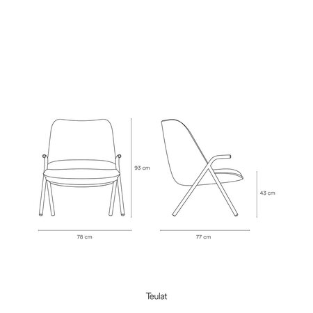 eulat Dins - Sessel klein