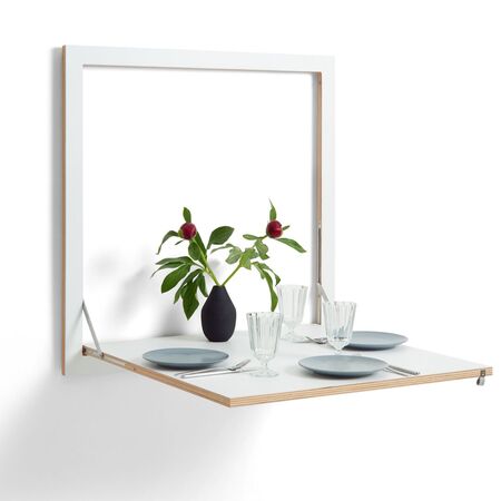 Ambivalenz Kittchen Tisch Fläpps von Ambivalenz Weiss