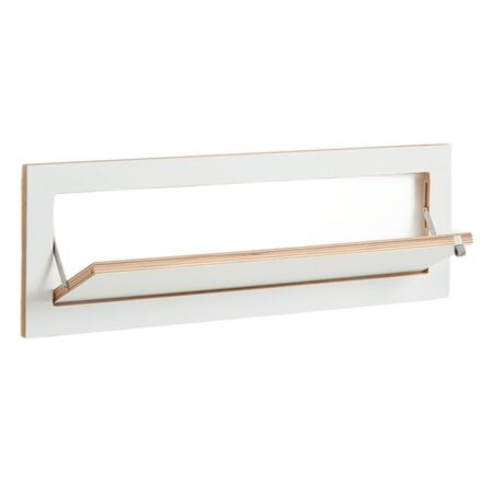 Ambivalenz Schuhregal Fläpps 80 x 27 cm von Ambivalenz Weiss