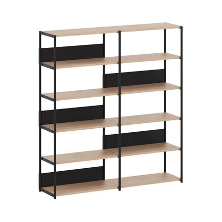 TIPTOE Regal Unit 5 160 cm von Tiptoe 0 Schubladen / Türen, Graphite Black