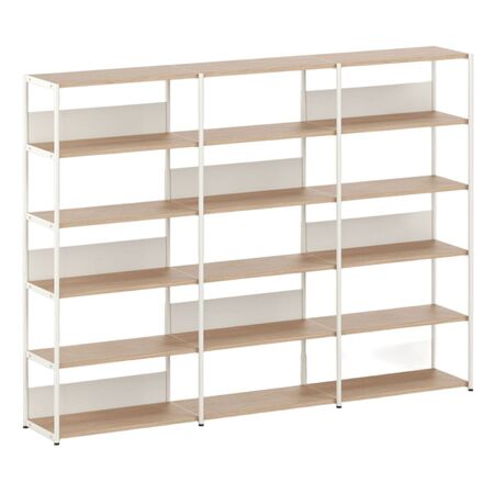 TIPTOE Regal Unit 5 240 cm von Tiptoe 0 Schubladen / Türen, Cream White