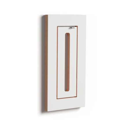 Ambivalenz Kleiderstange Hängrail Fläpps 20 x 40 cm von Ambivalenz Weiss