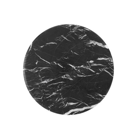 &Tradition Tabletop für Wire Stool VP11 von &Tradition Schwarze Marquina