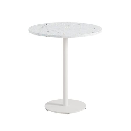 TIPTOE Bistrot-Tisch Moka von Tiptoe Ø: 70 cm, Cloudy White