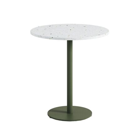TIPTOE Bistrot-Tisch Moka von Tiptoe Ø: 70 cm, Khaki Green 