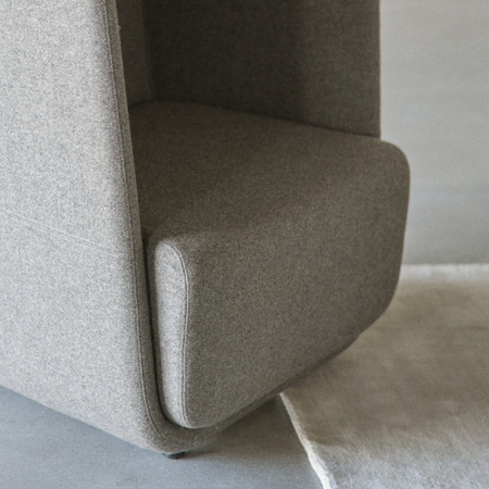 Softline Basket Sessel mit hohem Rücken