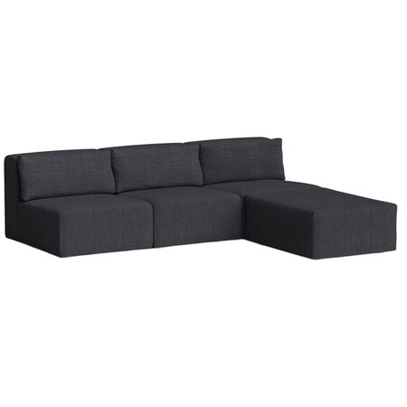 4-Sitzer Sofa mit Chaiselongue Bridge 240 x 210 cm von Tiptoe, Slate Blue