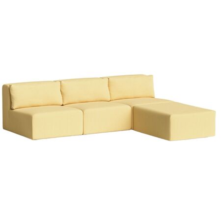 4-Sitzer Sofa mit Chaiselongue Bridge 240 x 210 cm von Tiptoe, lemon Yellow