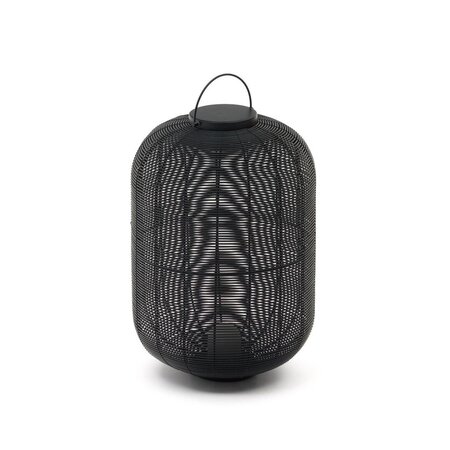 Kave Home SARANELLA Outdoor Tischleuchte-Schwarz