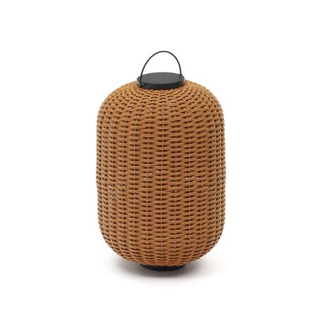 Kave Home SARANELLA Outdoor Tischleuchte-Braun