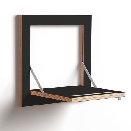 Ambivalenz Kleiderstange Hängrail Fläpps 40 x 40 cm von Ambivalenz Schwarz