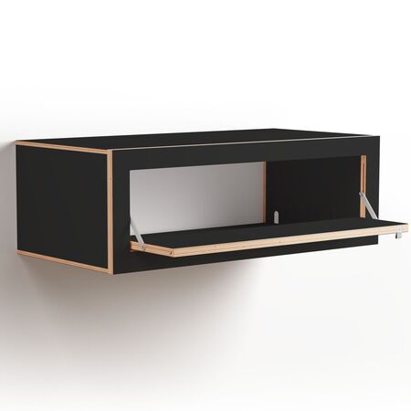 Ambivalenz Wandkonsole Fläpps Box von Ambivalenz Schwarz