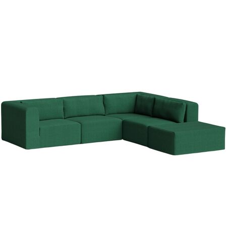 5-Sitzer Ecksofa 290 x 265 cm Bridge von Tiptoe, Fir Green