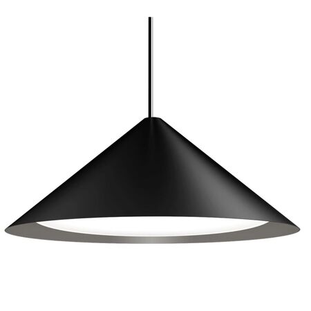 Louis Poulsen Pendelleuchte 'Keglen' Ø: 65 cm, DALI, Schwarz