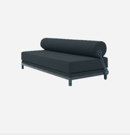 Softline Sleep Day Bed / Schlafsofa-Felt Melange - 295 Black