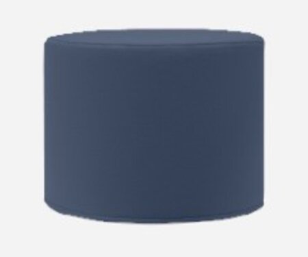 Softline Drums Hocker / Beistelltisch S - Felt Melange - 289 Dark Blue