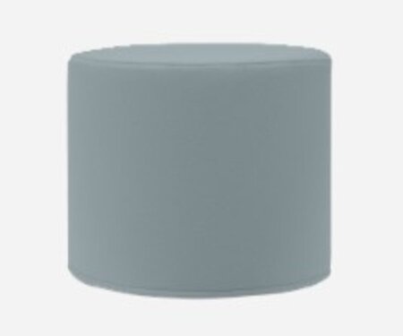 Softline Drums Hocker / Beistelltisch S - Felt Melange - 292 Light Grey