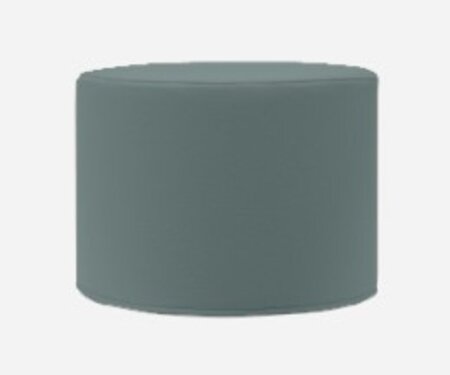 Softline Drums Hocker / Beistelltisch S - Felt Melange - 293 Grey Green